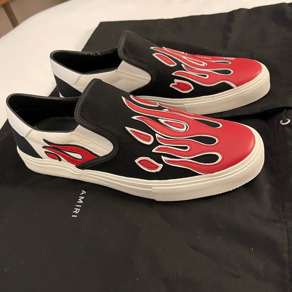 Amiri Flame Slip On’s - Picture 5 of 8